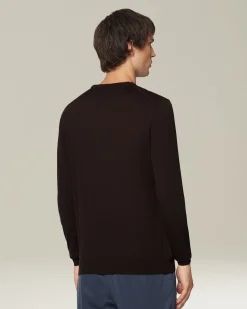 BLUE DIAMOND CREW NECK TOP