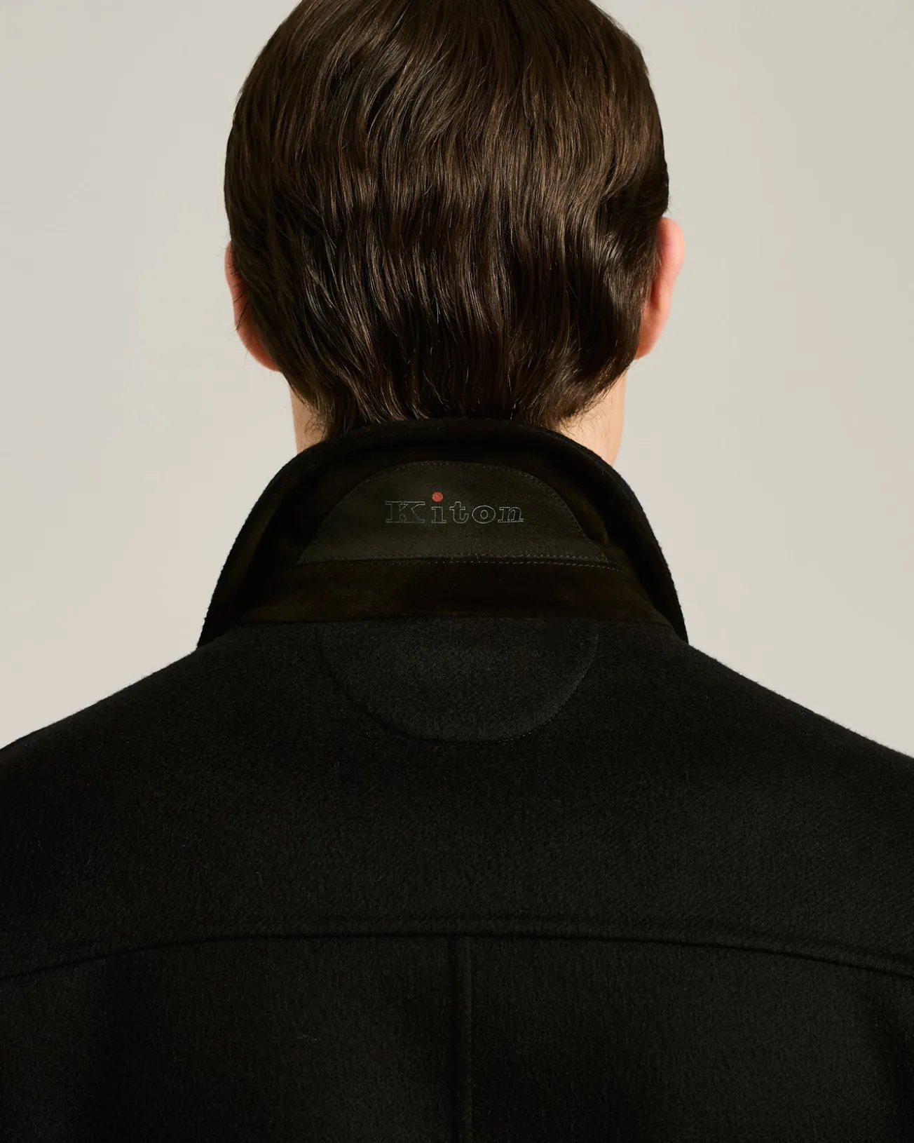 BOMBER IN PURE BLACK CASHMERE