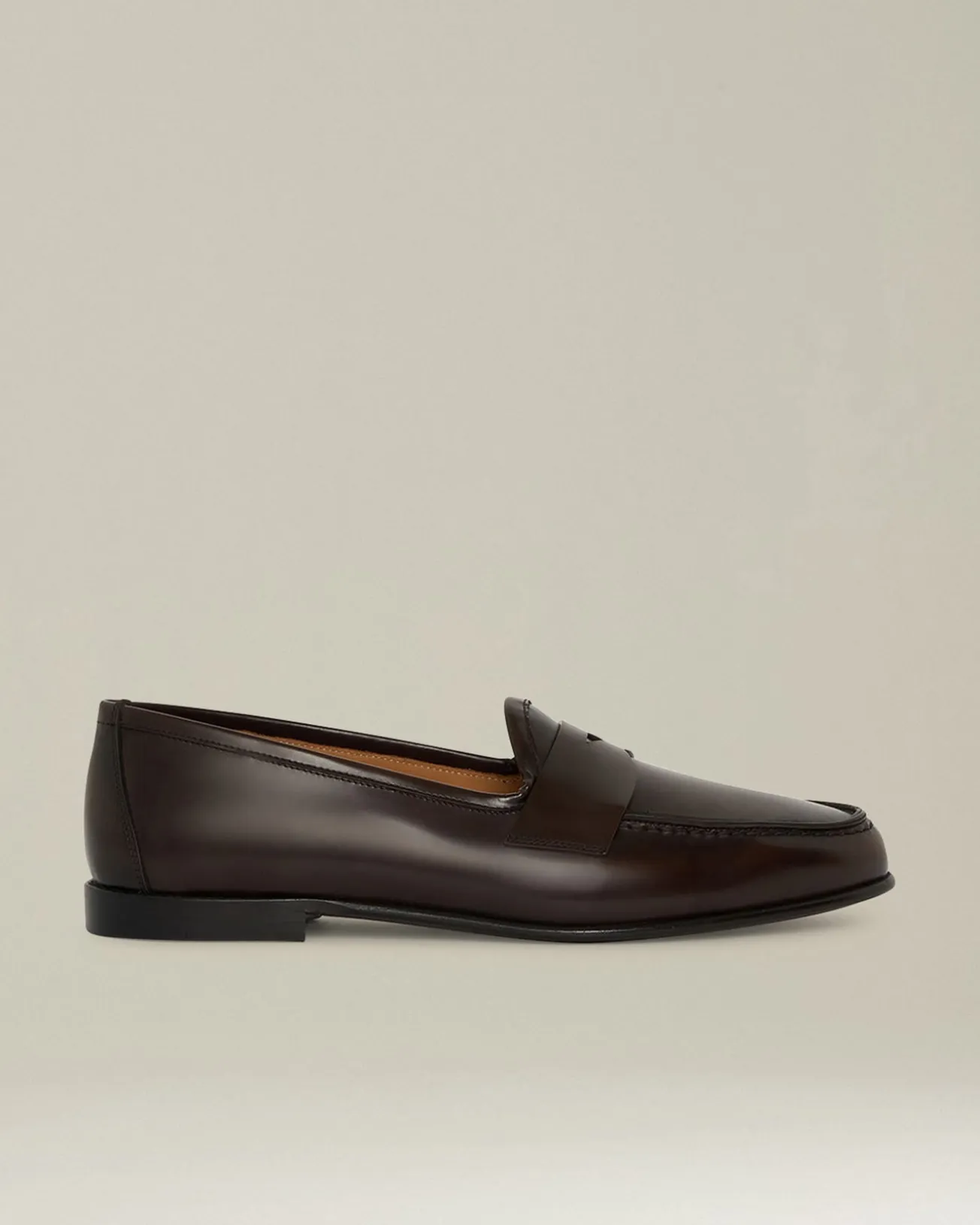 BRUSHED CALFSKIN LOAFER