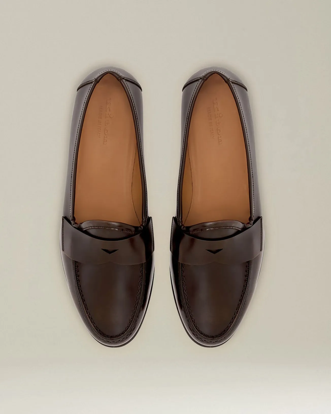BRUSHED CALFSKIN LOAFER