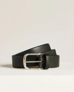 CALFSKIN BELT BLACK CALFSKIN