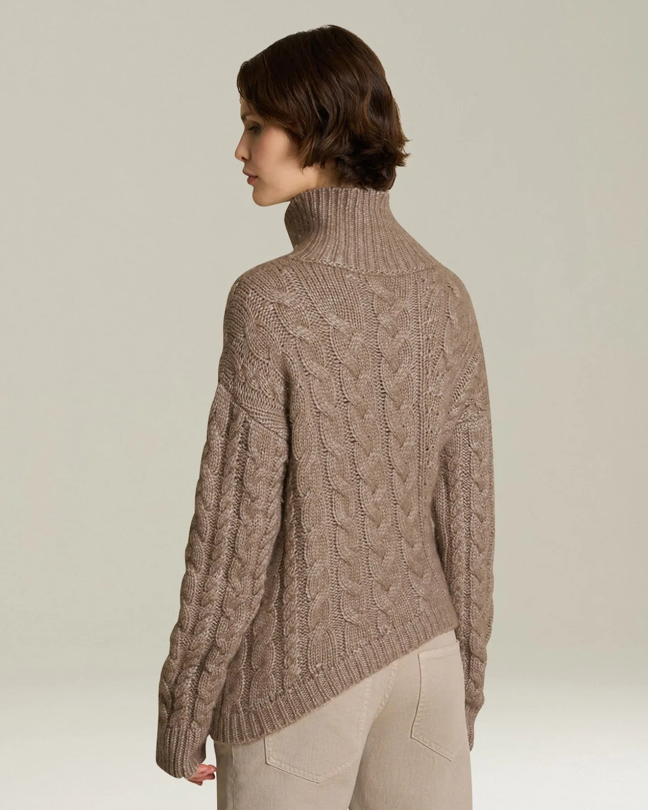 CASHMERE AND SILK JUMPER