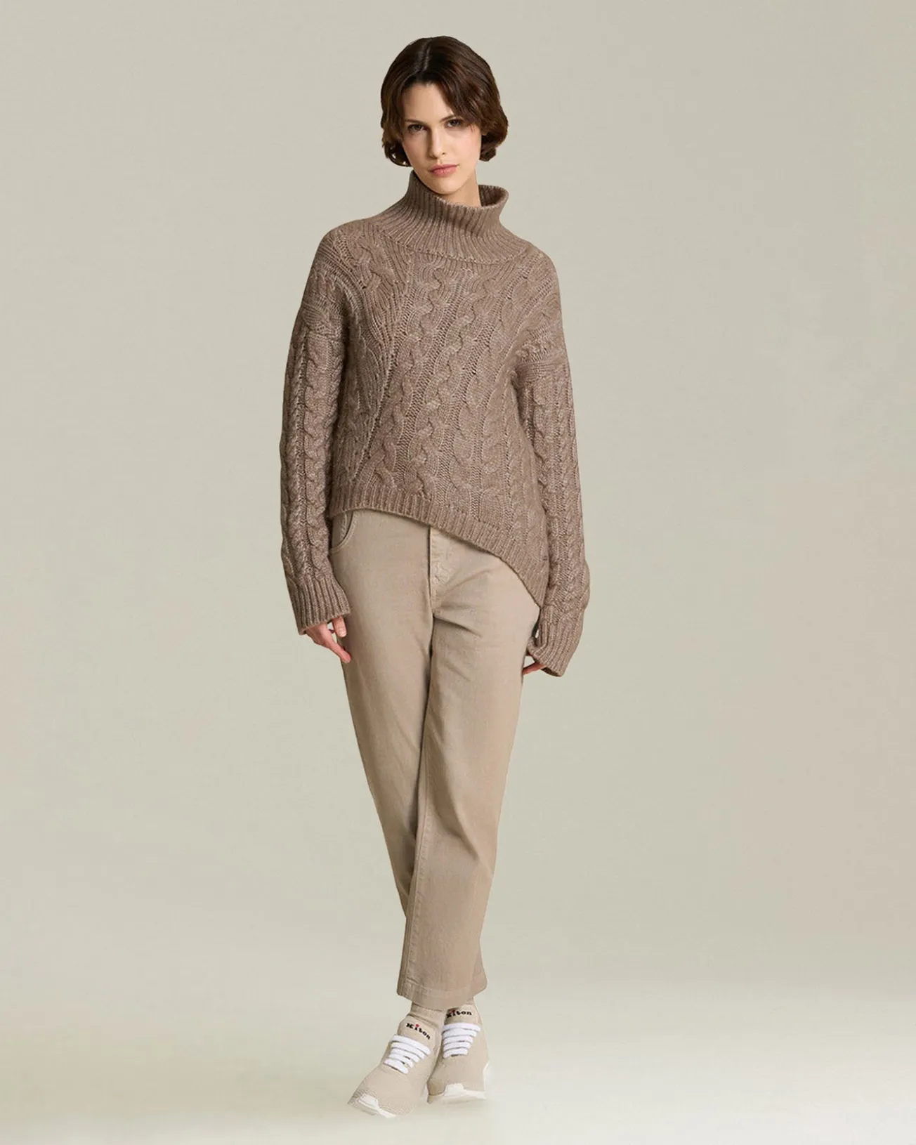 CASHMERE AND SILK JUMPER