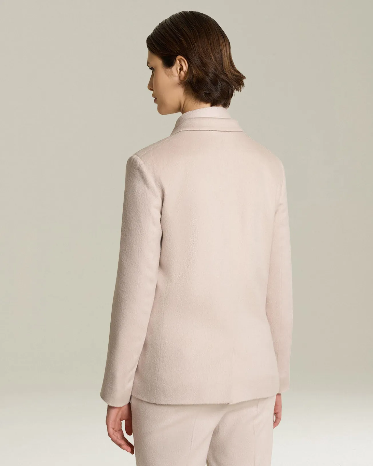 CASHMERE CLOTH BLAZER