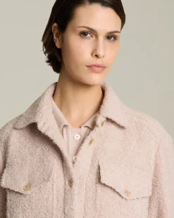 CASHMERE CLOTH OVERSHIRT