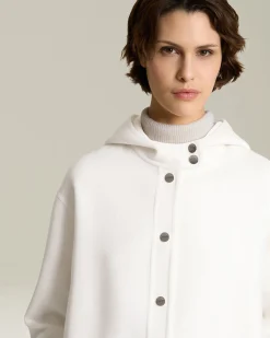 CASHMERE DOUBLE CLOTH BLOUSON