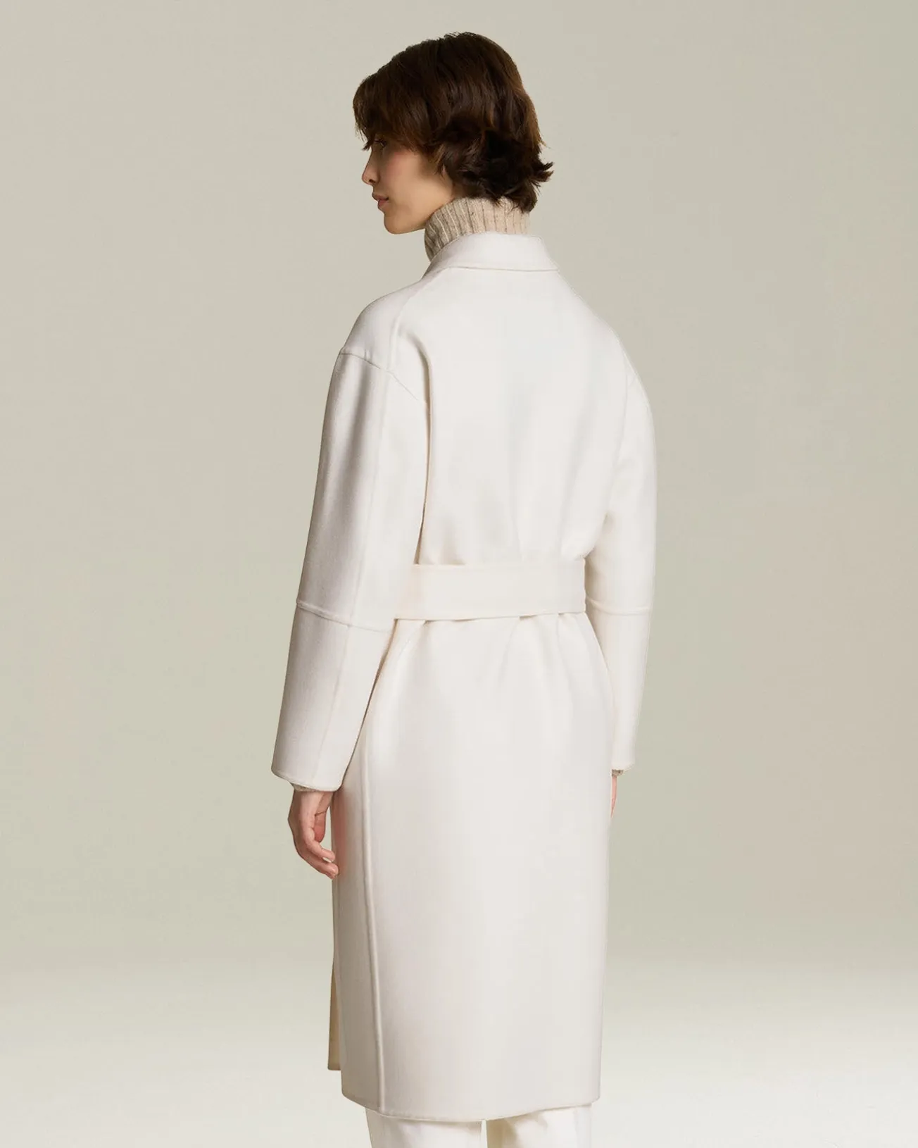 CASHMERE DOUBLE CLOTH COAT
