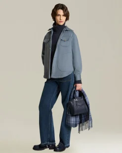 CASHMERE FLEECE OVERSHIRT