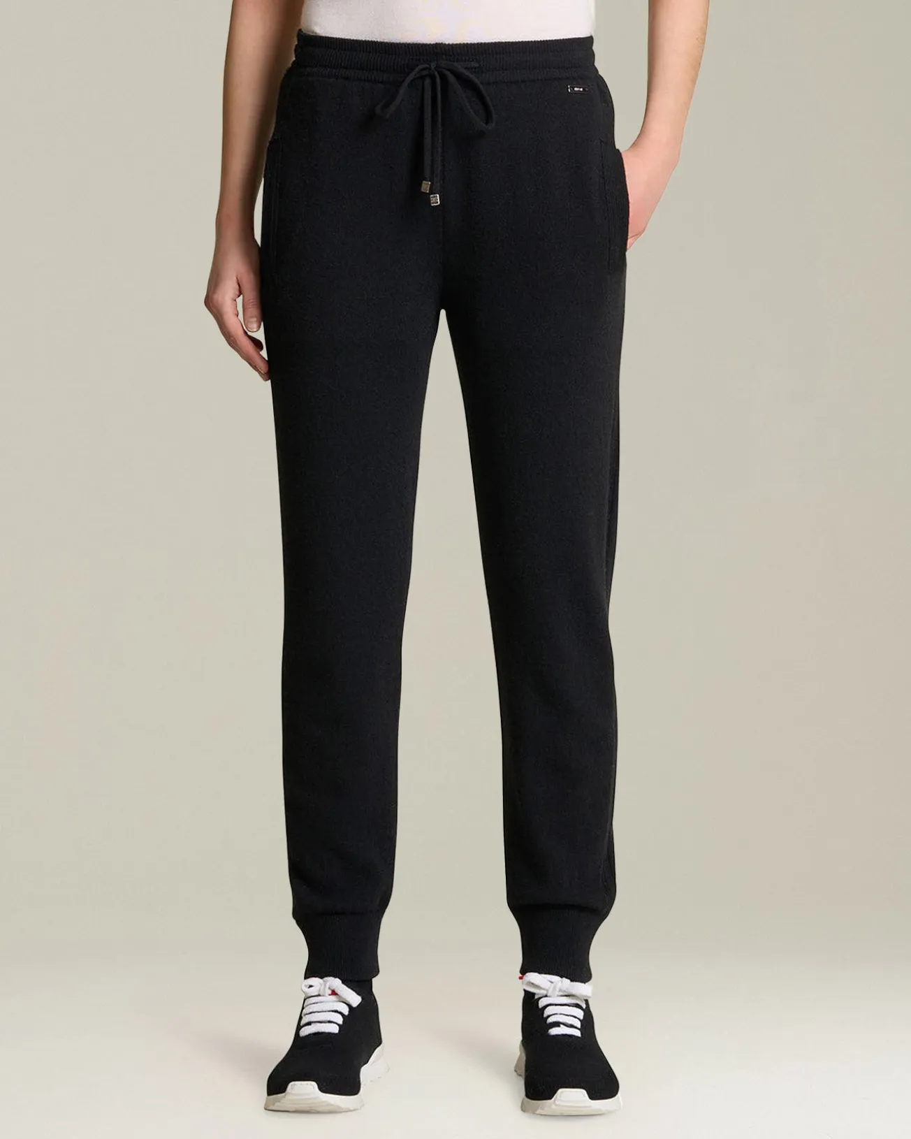 CASHMERE KNIT RELAXED TROUSERS