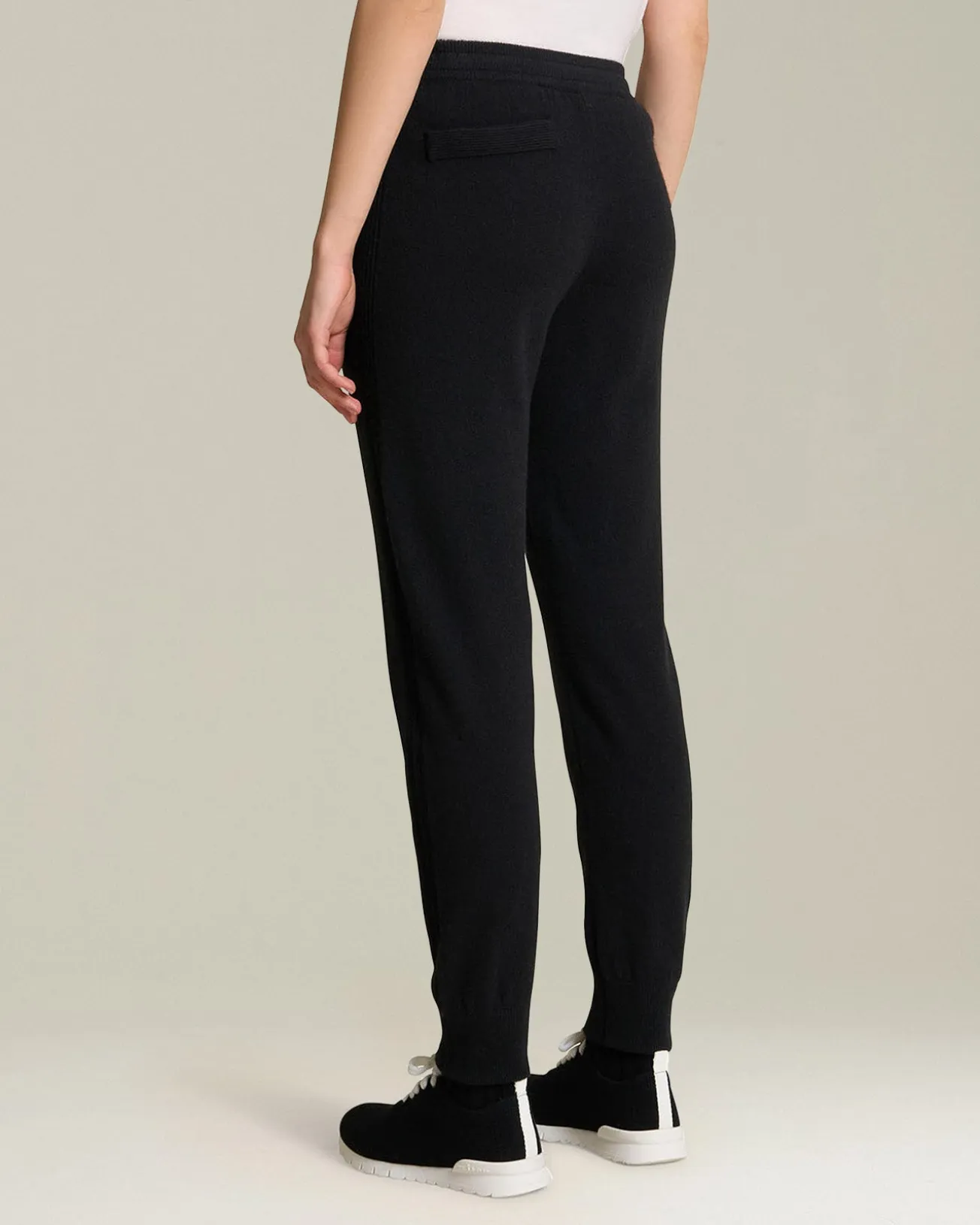 CASHMERE KNIT RELAXED TROUSERS