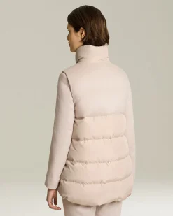 CASHMERE SLEEVELESS JACKET