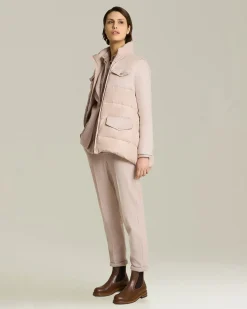 CASHMERE SLEEVELESS JACKET