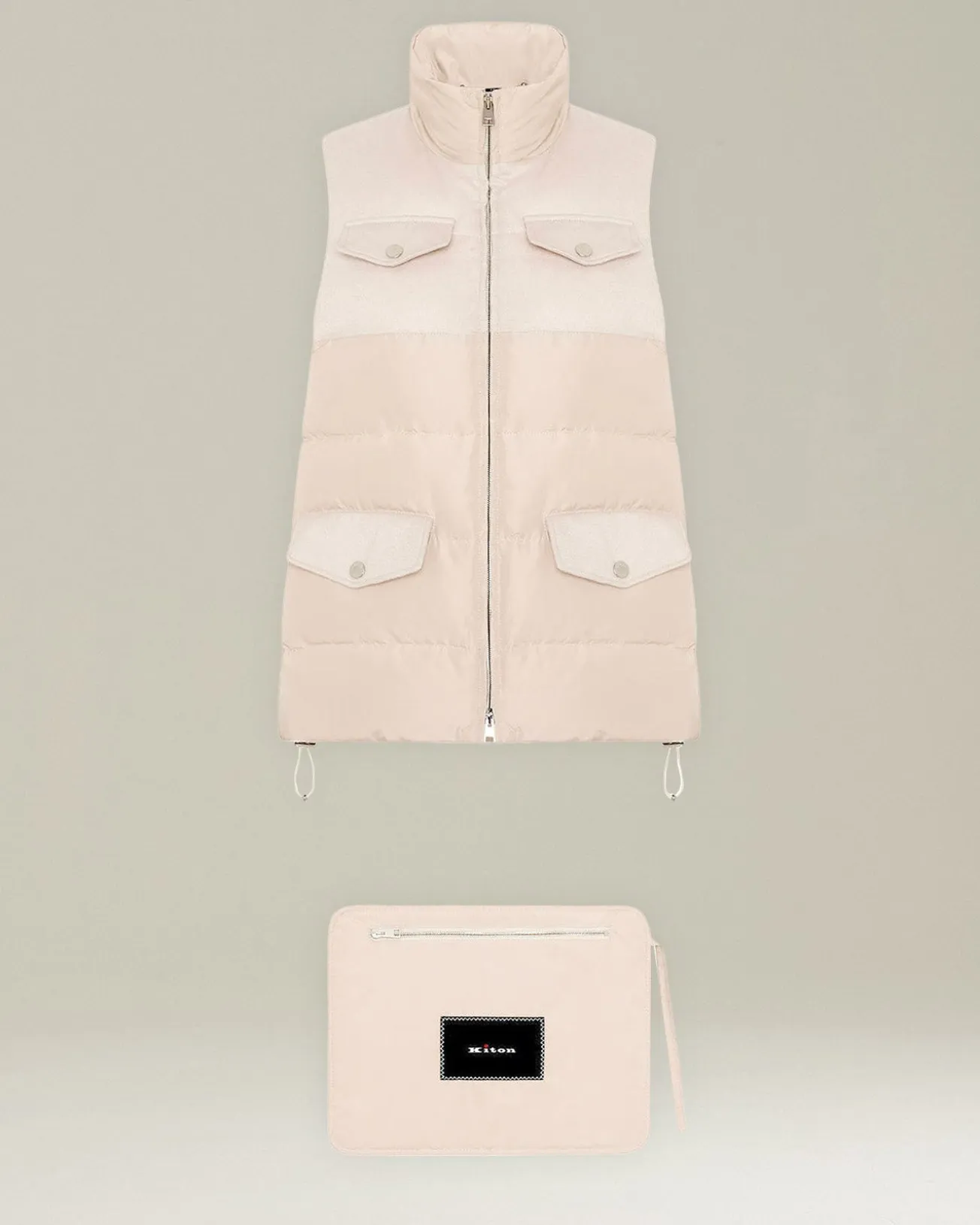 CASHMERE SLEEVELESS JACKET