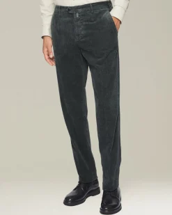CASUAL COTTON AND CASHMERE TROUSERS