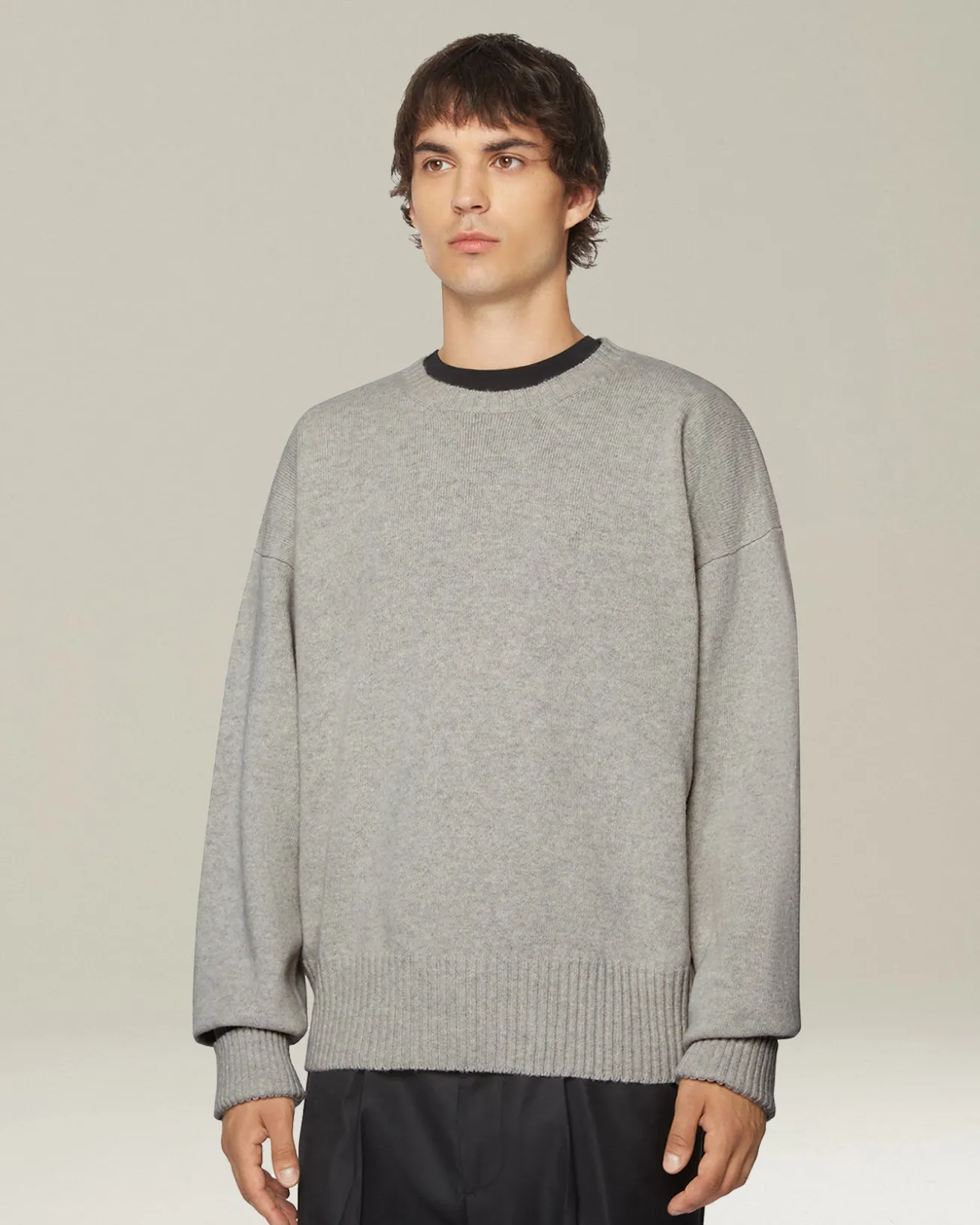 CASUAL WOOL TOP