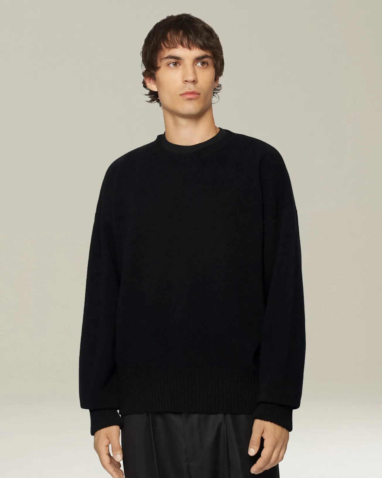 CASUAL WOOL TOP