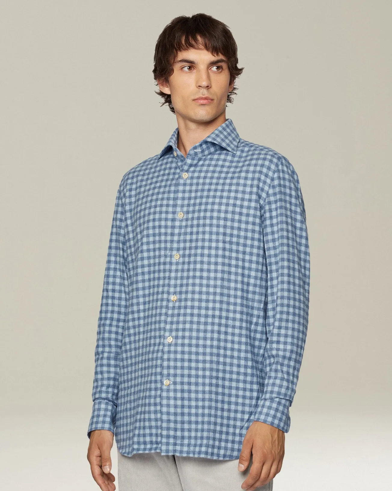 CHECKED FLANNEL SHIRT