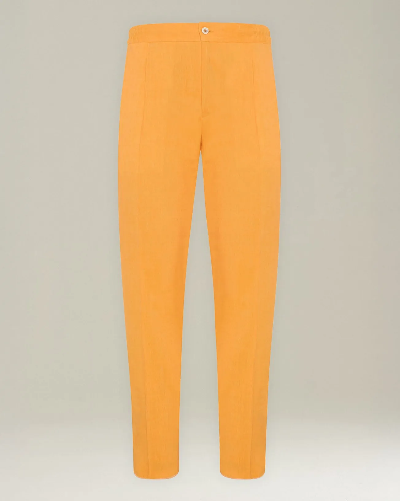 COMFORT LINEN AND WOOL TROUSERS