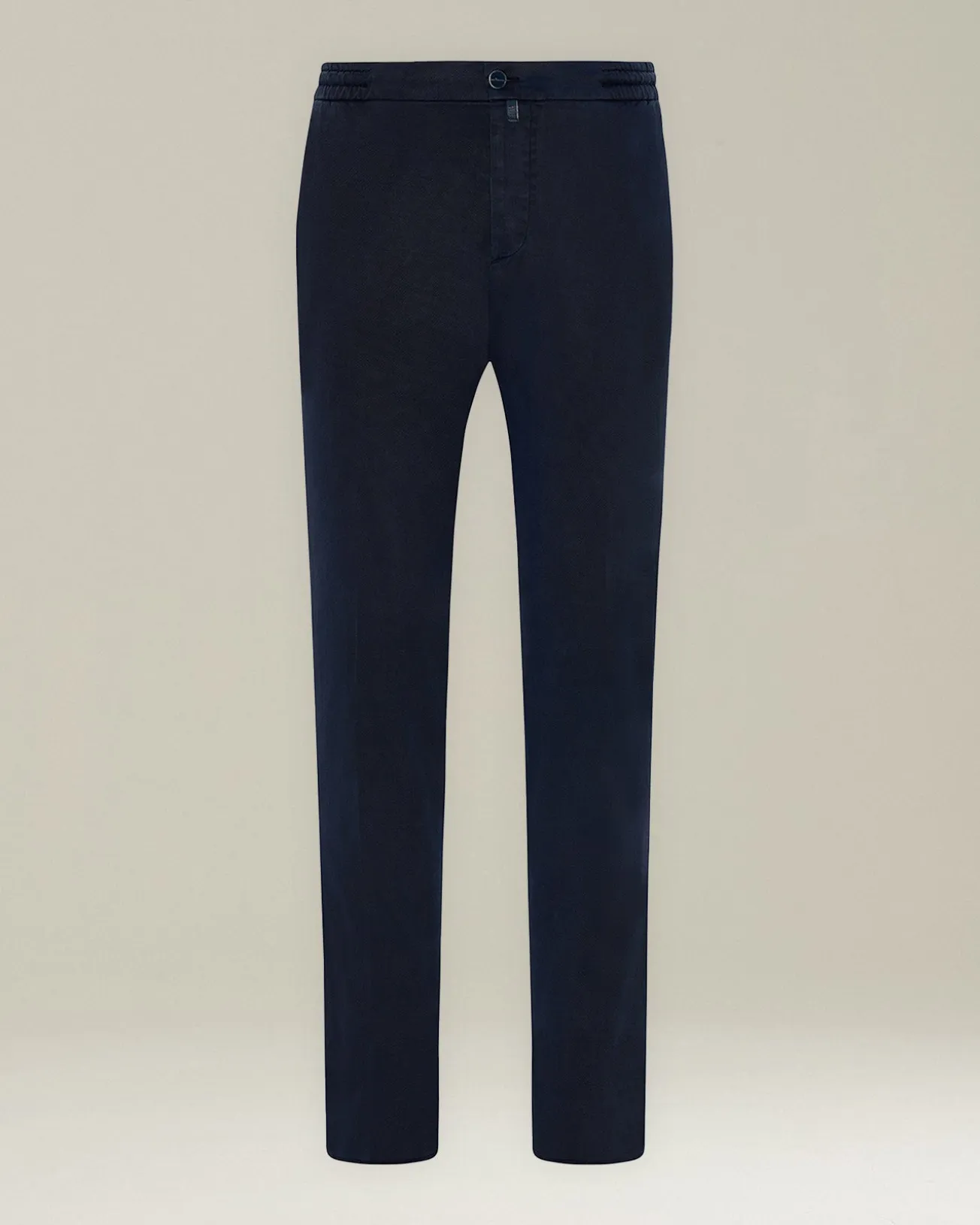 COTTON BLEND COMFORT TROUSERS