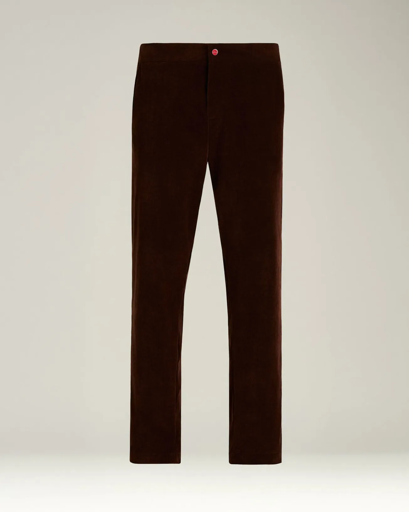 DARK BROWN CORDUROY TROUSERS