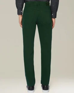 DENIM AND CASHMERE TAILORED JEANS