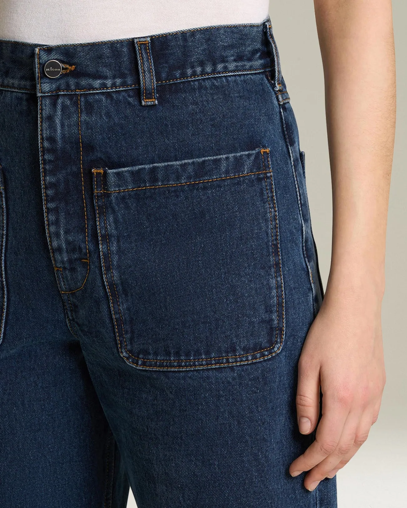 DENIM TAILORED JEANS