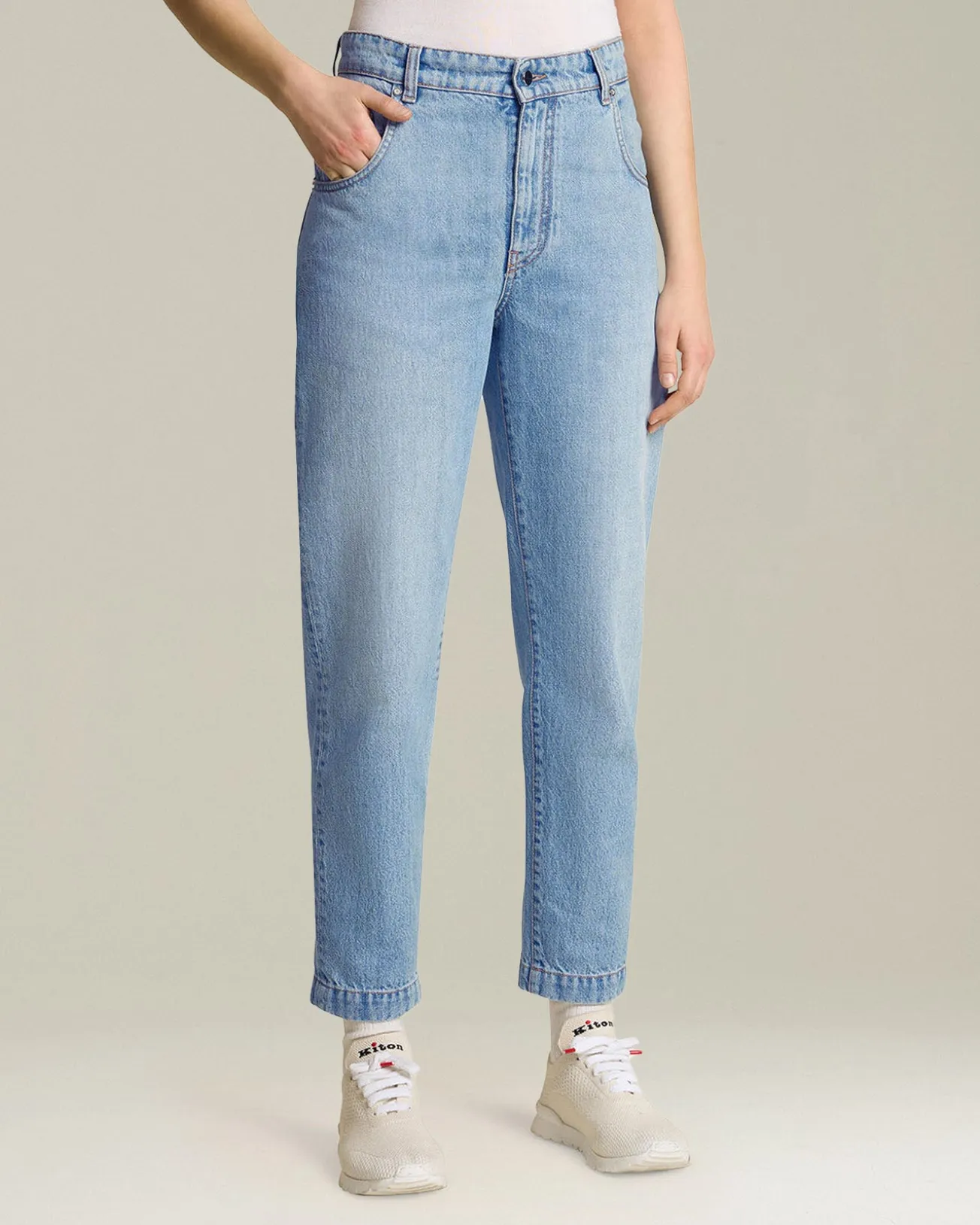 DENIM TAILORED JEANS