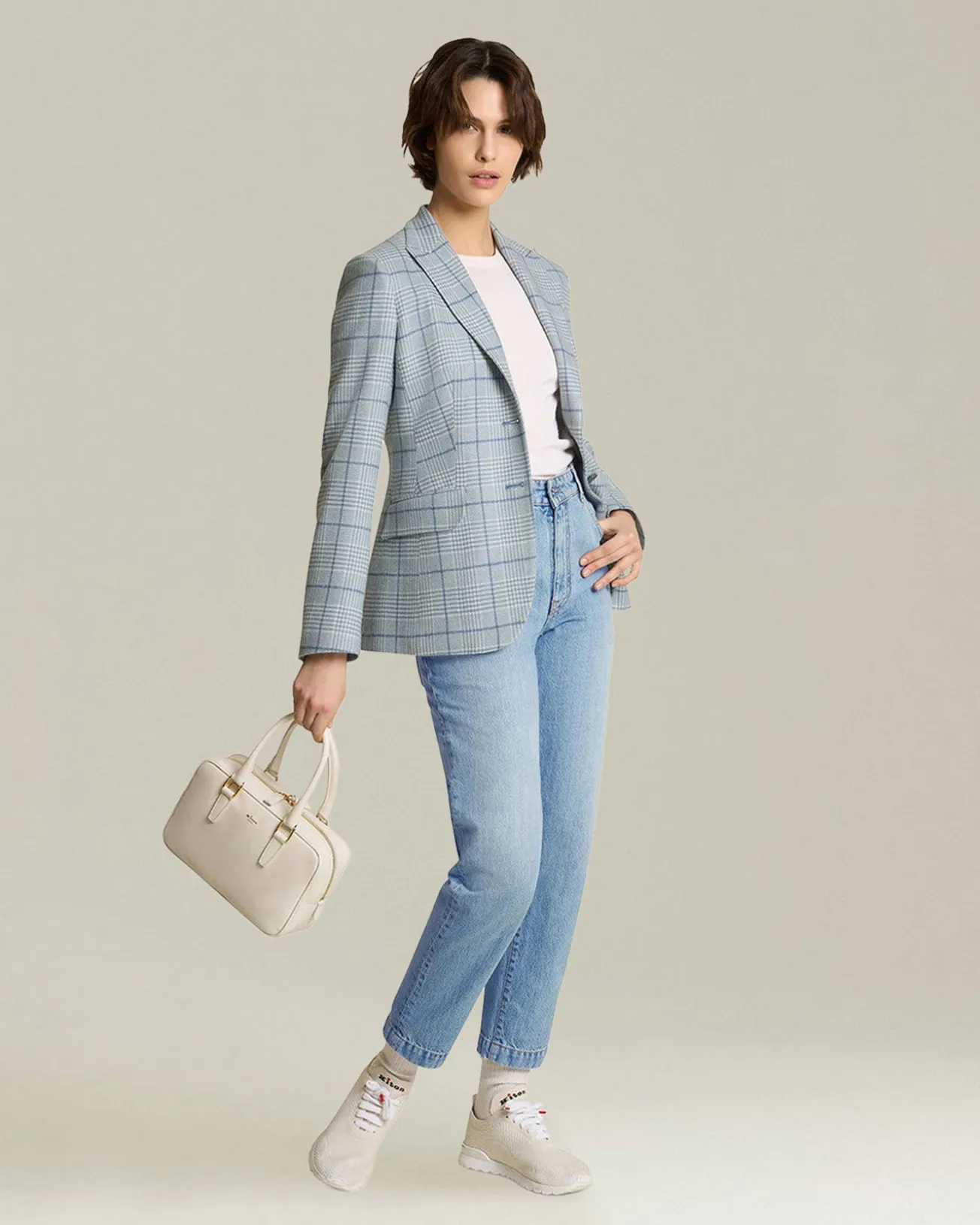 DENIM TAILORED JEANS