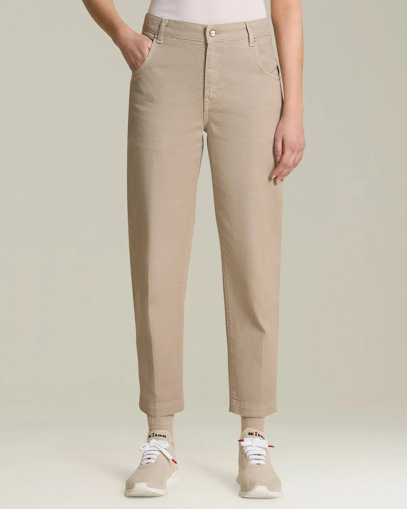 DENIM TAILORED JEANS