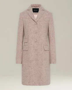 DONEGAL EFFECT CASHMERE COAT