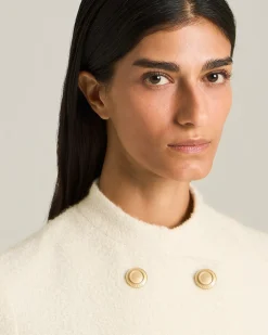 DOUBLE-BREASTED CASHMERE AND SILK BLAZER