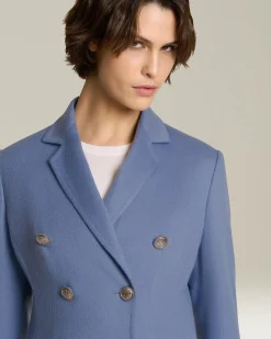 DOUBLE-BREASTED CASHMERE BLAZER