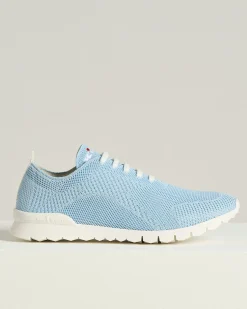 FITS COTTON KNIT SNEAKERS SKY BLUE COTTON KNIT UPPER
