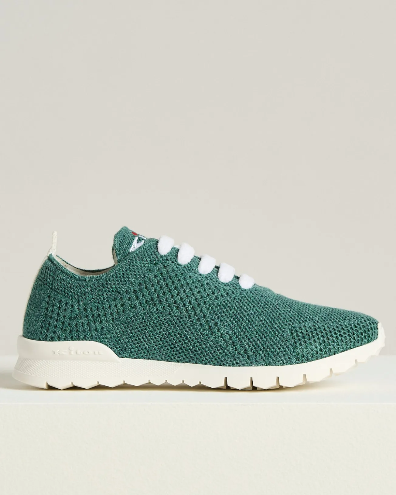 FITS SNEAKERS GREEN 100% CASHMERE