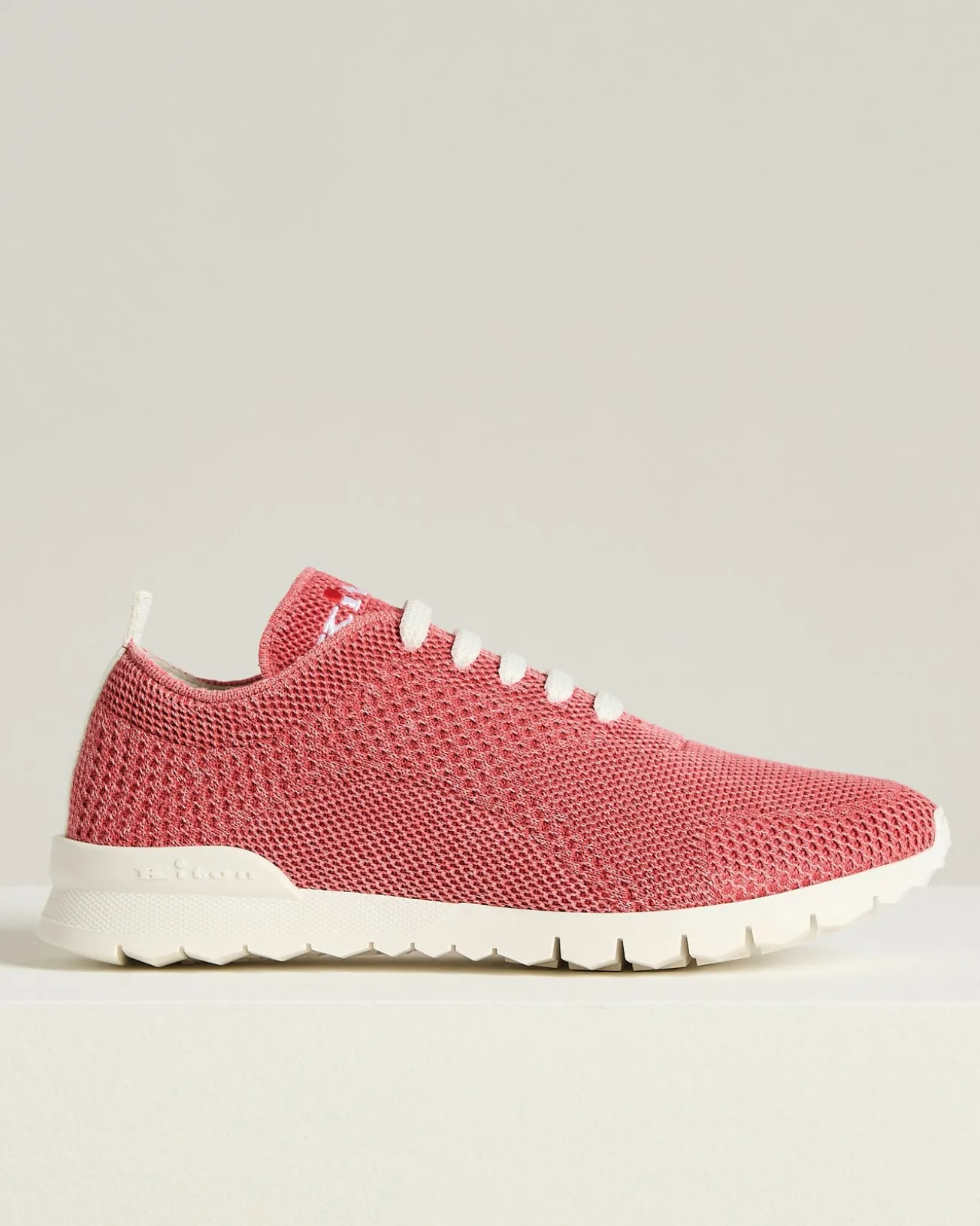 FITS SNEAKERS ROSE COTTON AND CALFSKIN