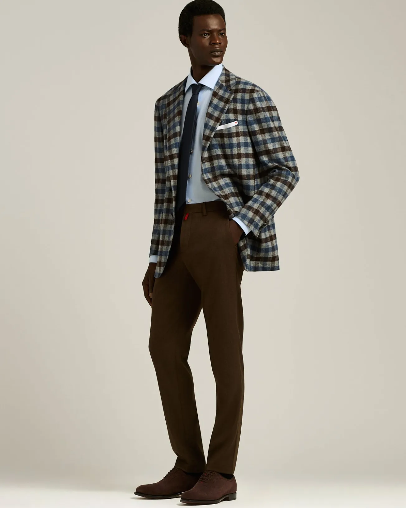 FORMAL' REGULAR FIT SHIRT IN SKY BLUE COTTON