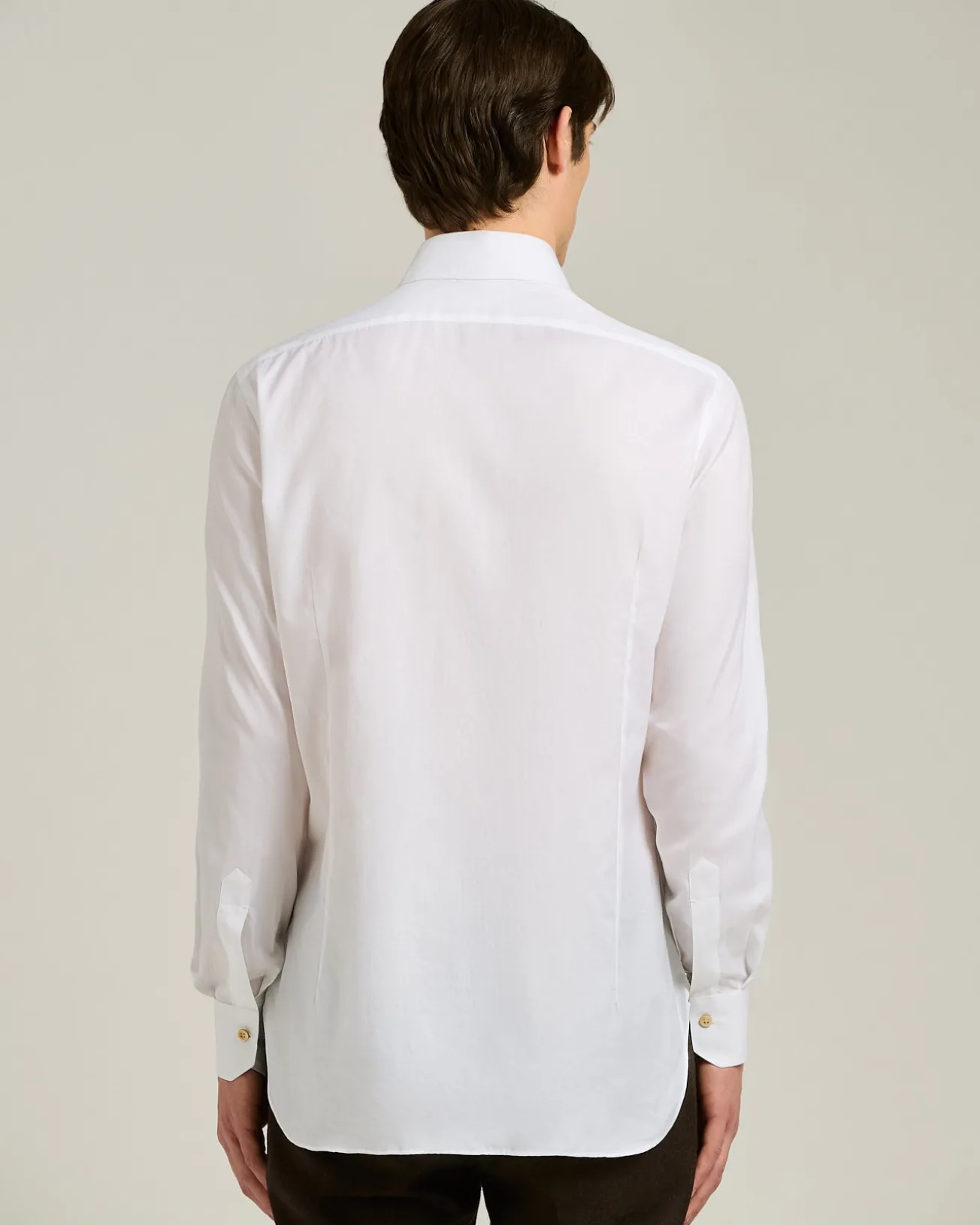 FORMAL' REGULAR FIT SHIRT IN WHITE COTTON