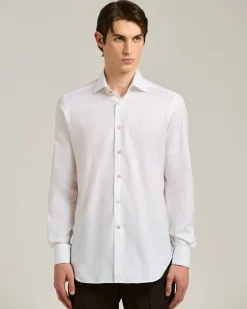 FORMAL' REGULAR FIT SHIRT IN WHITE COTTON