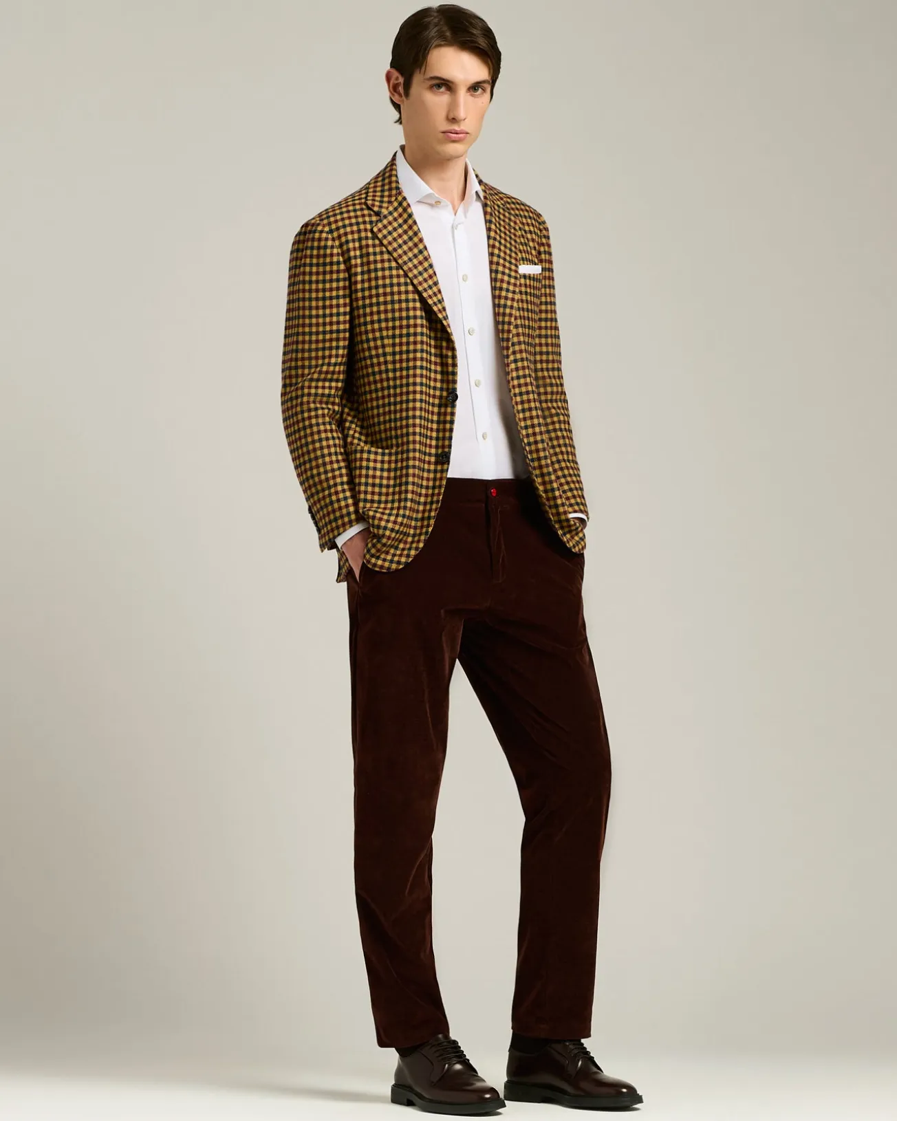 FORMAL' REGULAR FIT SHIRT IN WHITE COTTON