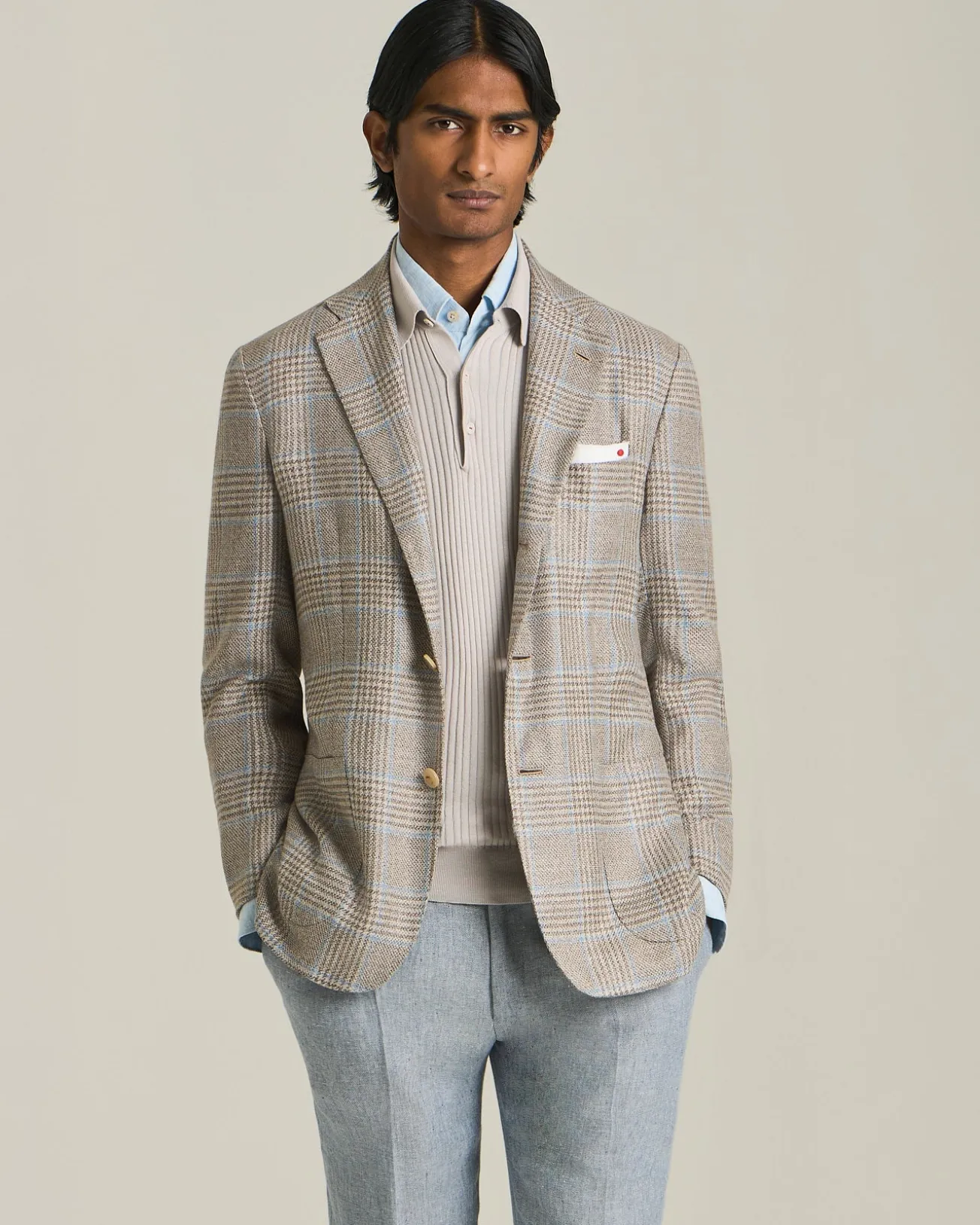 GLEN PLAID BLAZER
