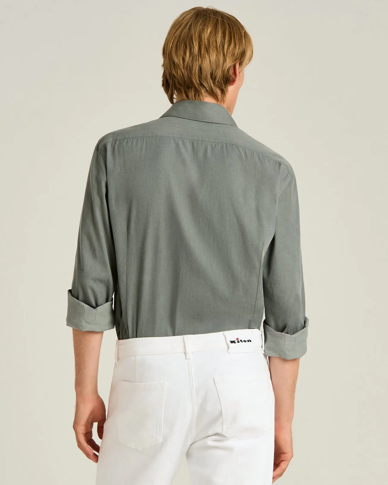 GREY COTTON SHIRT