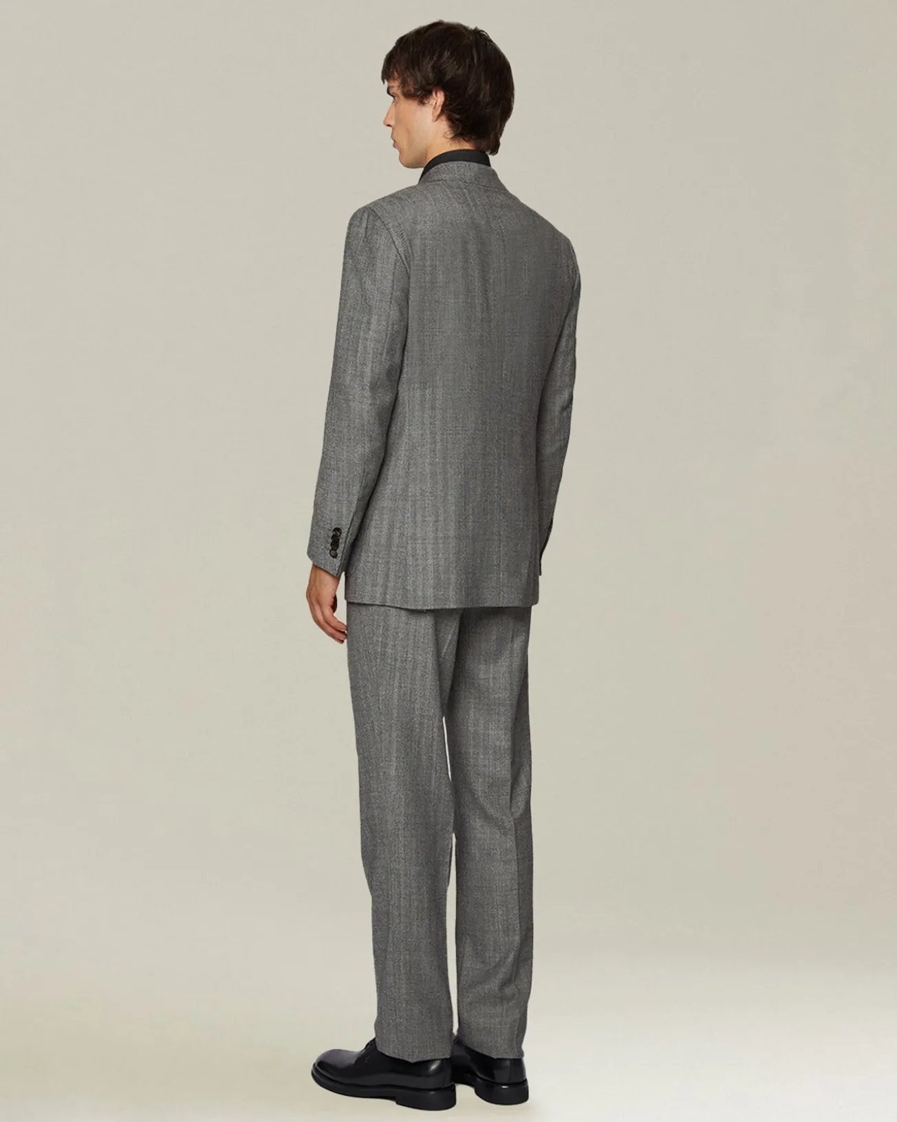 HERRINGBONE WOOL SUIT
