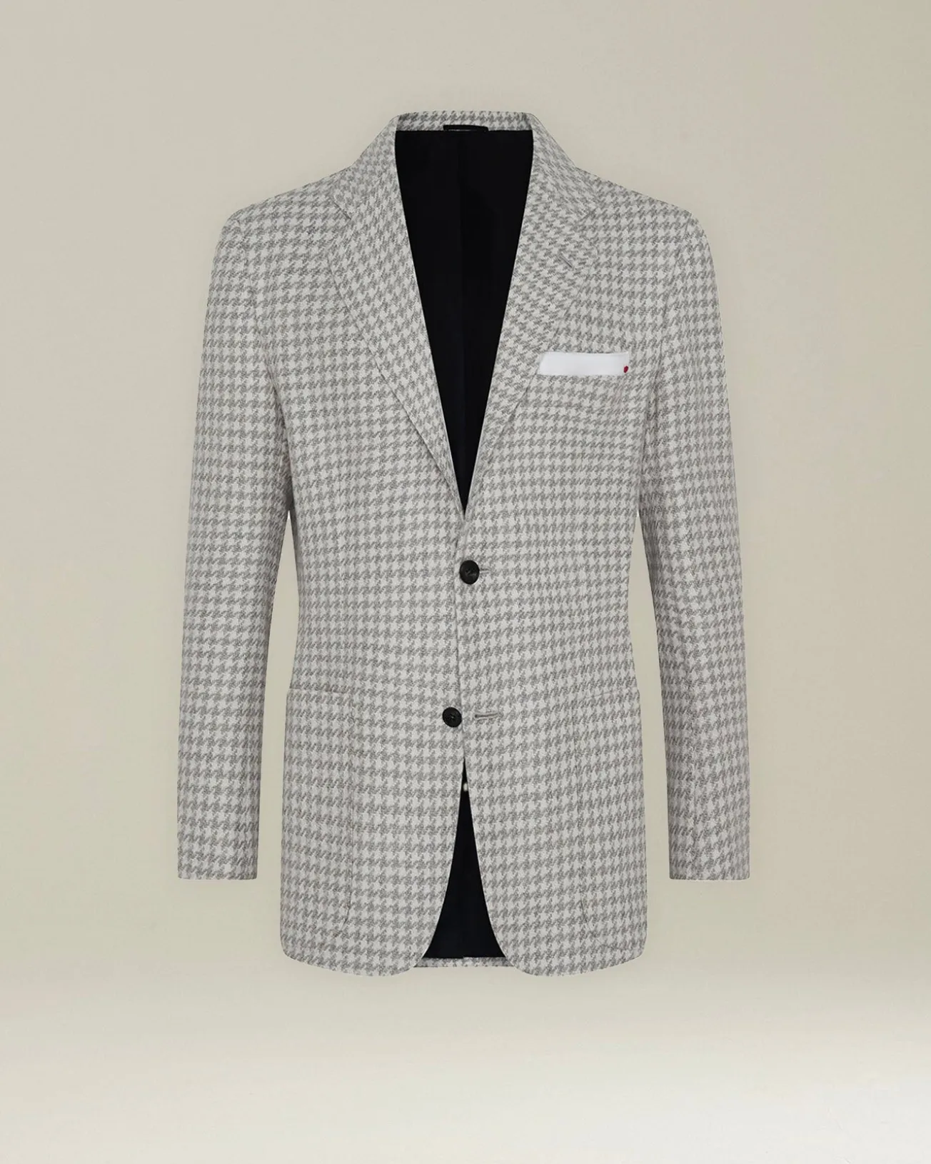 HOUNDSTOOTH CASHMERE BLAZER