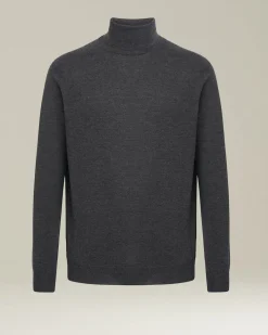 JERSEY HIGH NECK CASHMERE