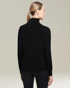 JERSEY HIGH NECK CASHMERE