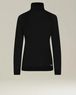 JERSEY HIGH NECK CASHMERE