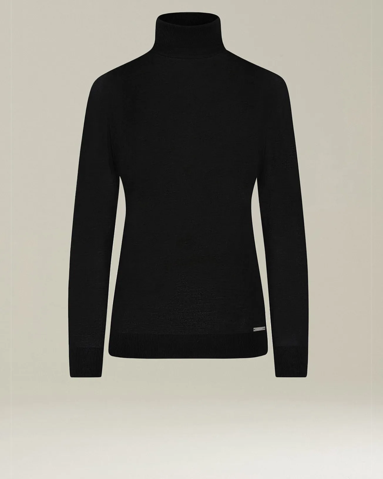 JERSEY HIGH NECK CASHMERE