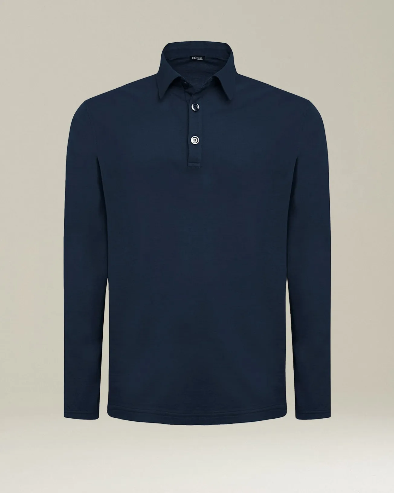 JERSEY POLOSHIRT L/S COTTON