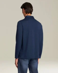 JERSEY POLOSHIRT L/S COTTON