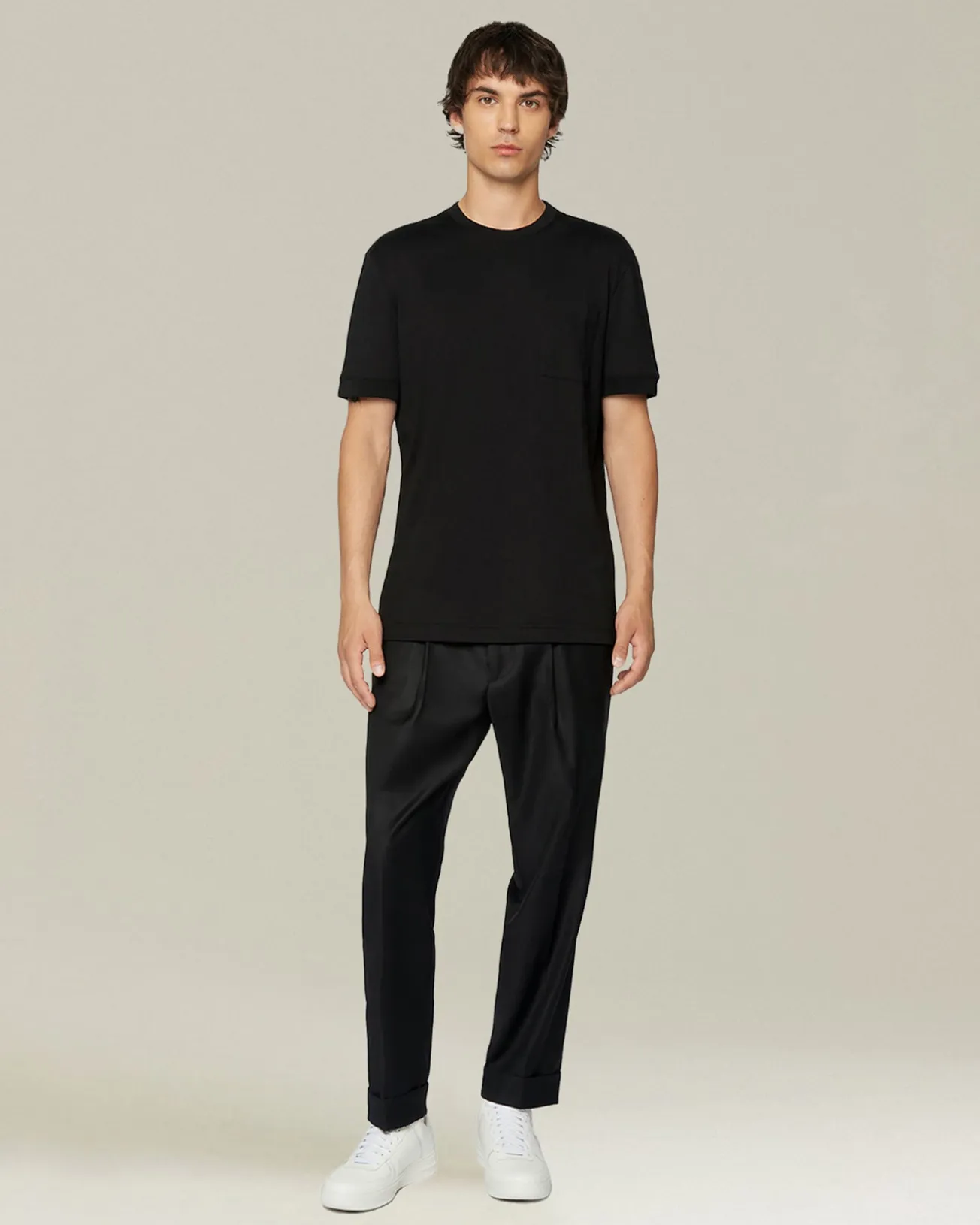 JERSEY T-SHIRT WITH POCKET